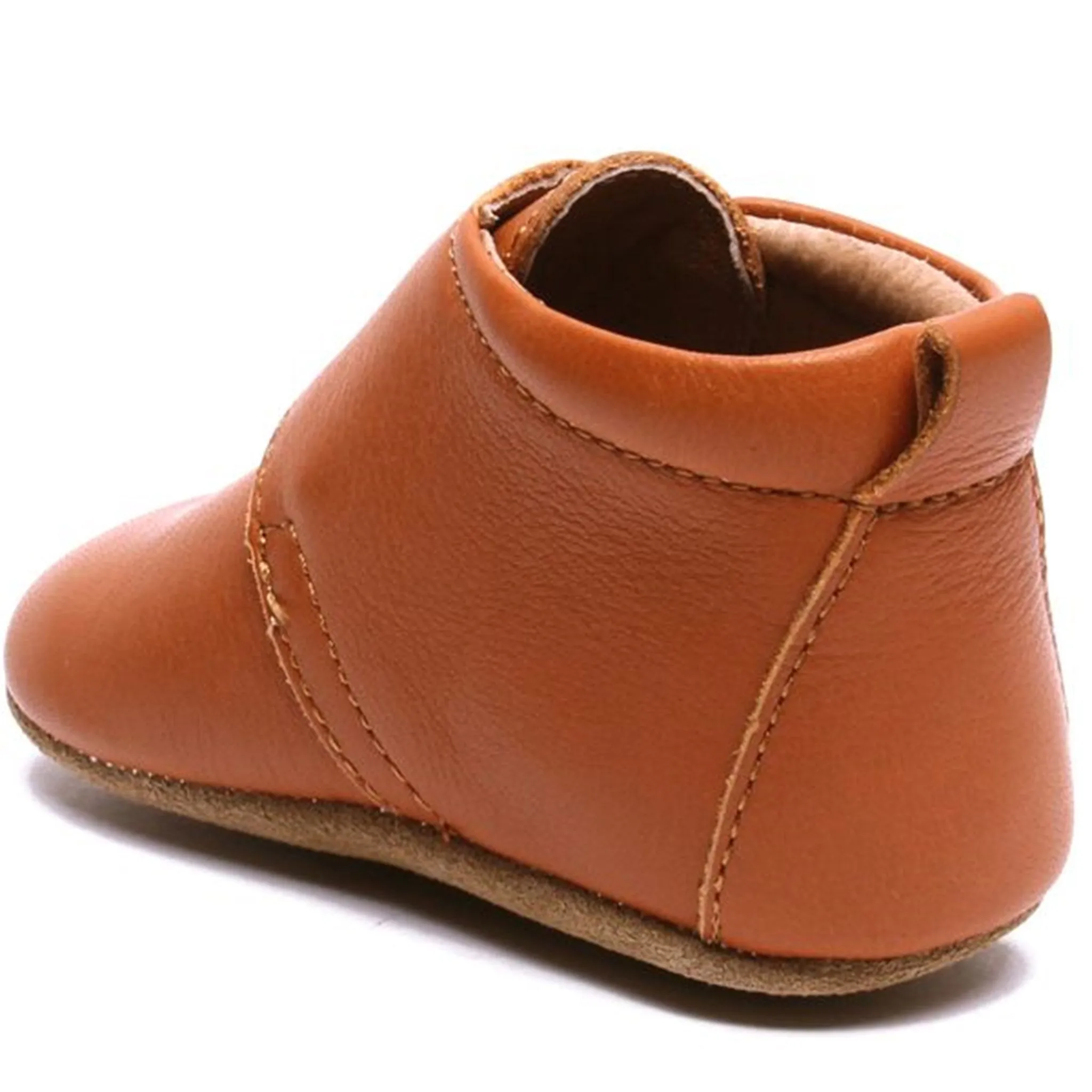 Bisgaard Indoor Shoes Velcro Star 12301 (cognac)