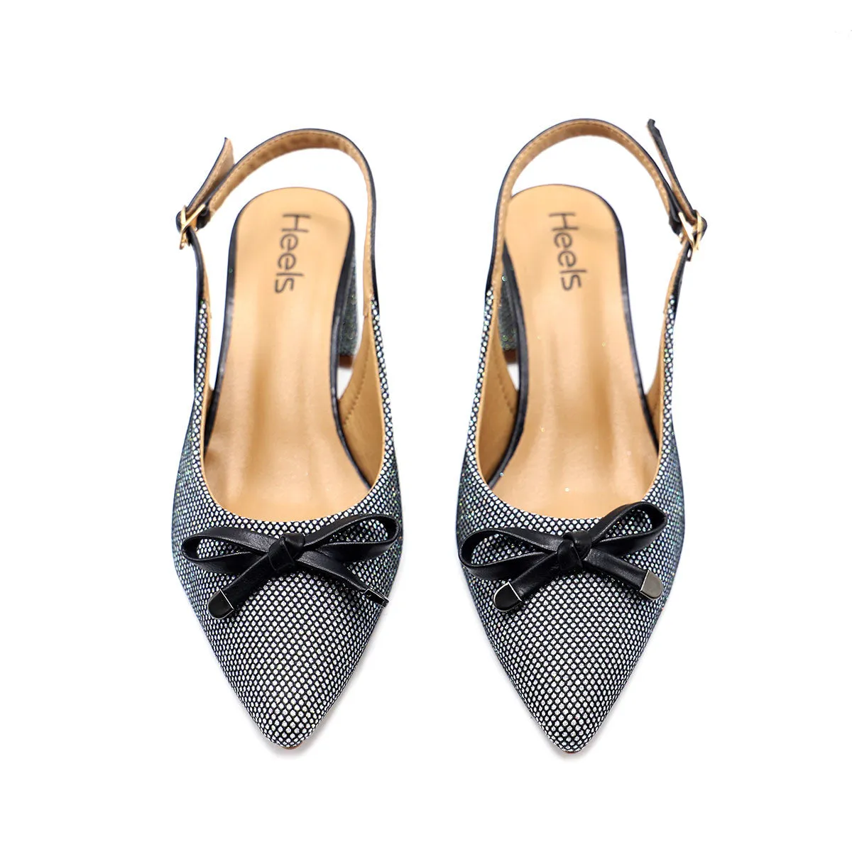 Black Formal Sling Back 085434