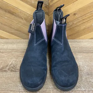 Blundstone - suede original boot- MSRP $219: Dark Grey Purple -women-7