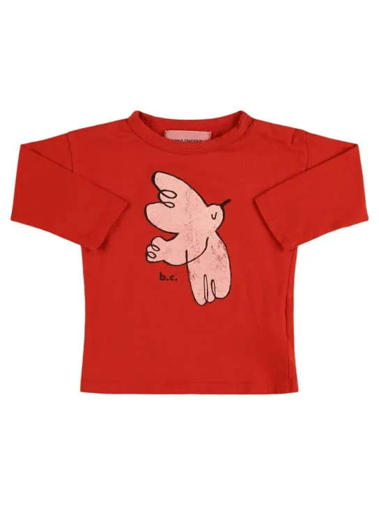 Bobo Choses   Bird print organic cotton t-shirt 