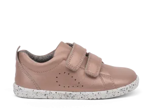 Bobux Step Up & I Walk Grasscourt Trainer Rose Gold