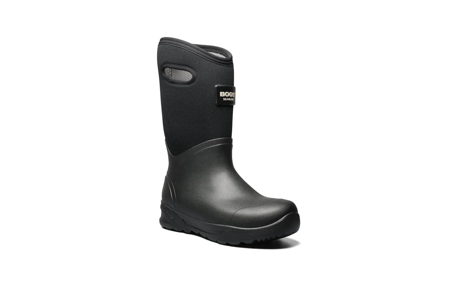 Bogs Mens Bozeman Tall Black Rubber Work Boots