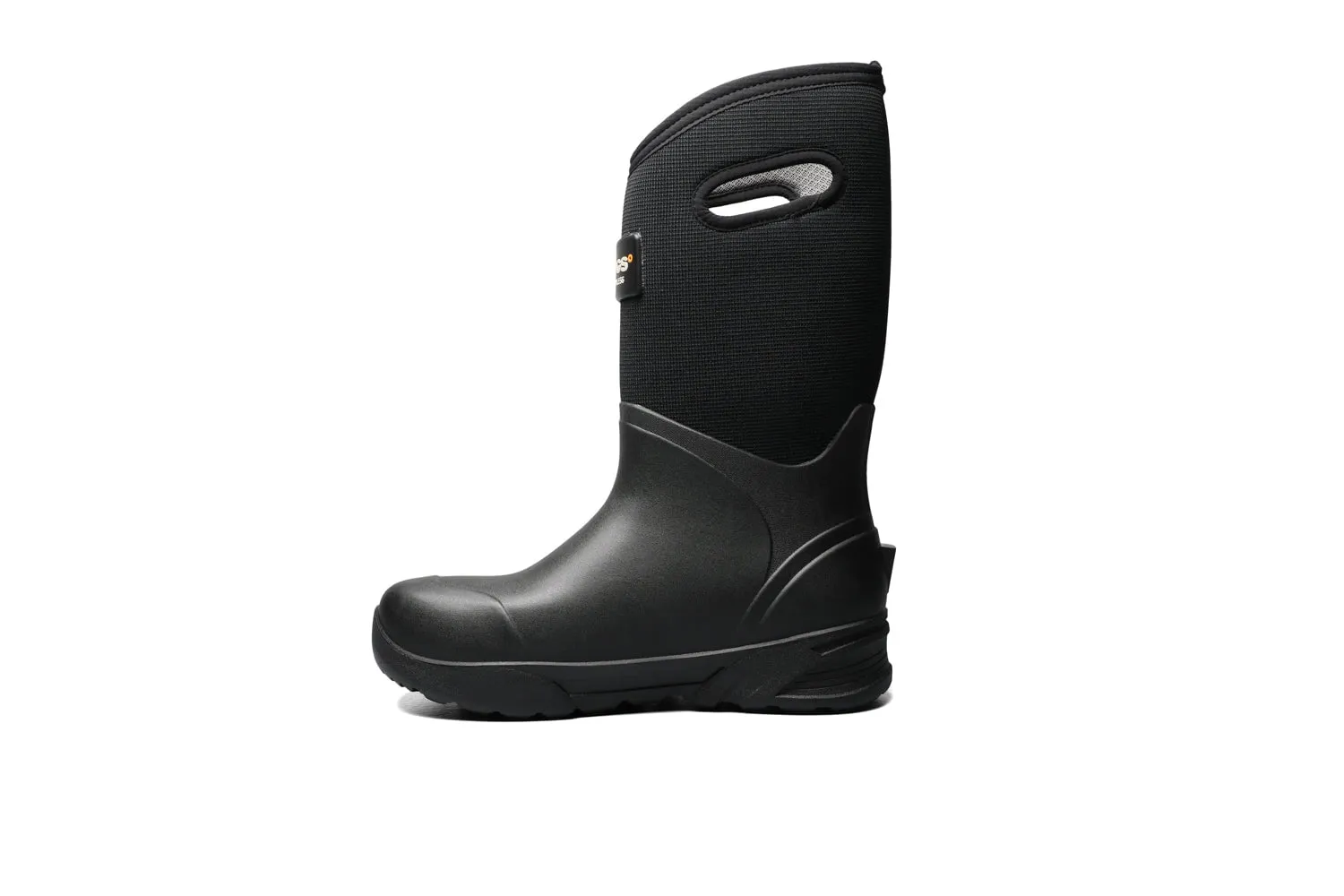 Bogs Mens Bozeman Tall Black Rubber Work Boots