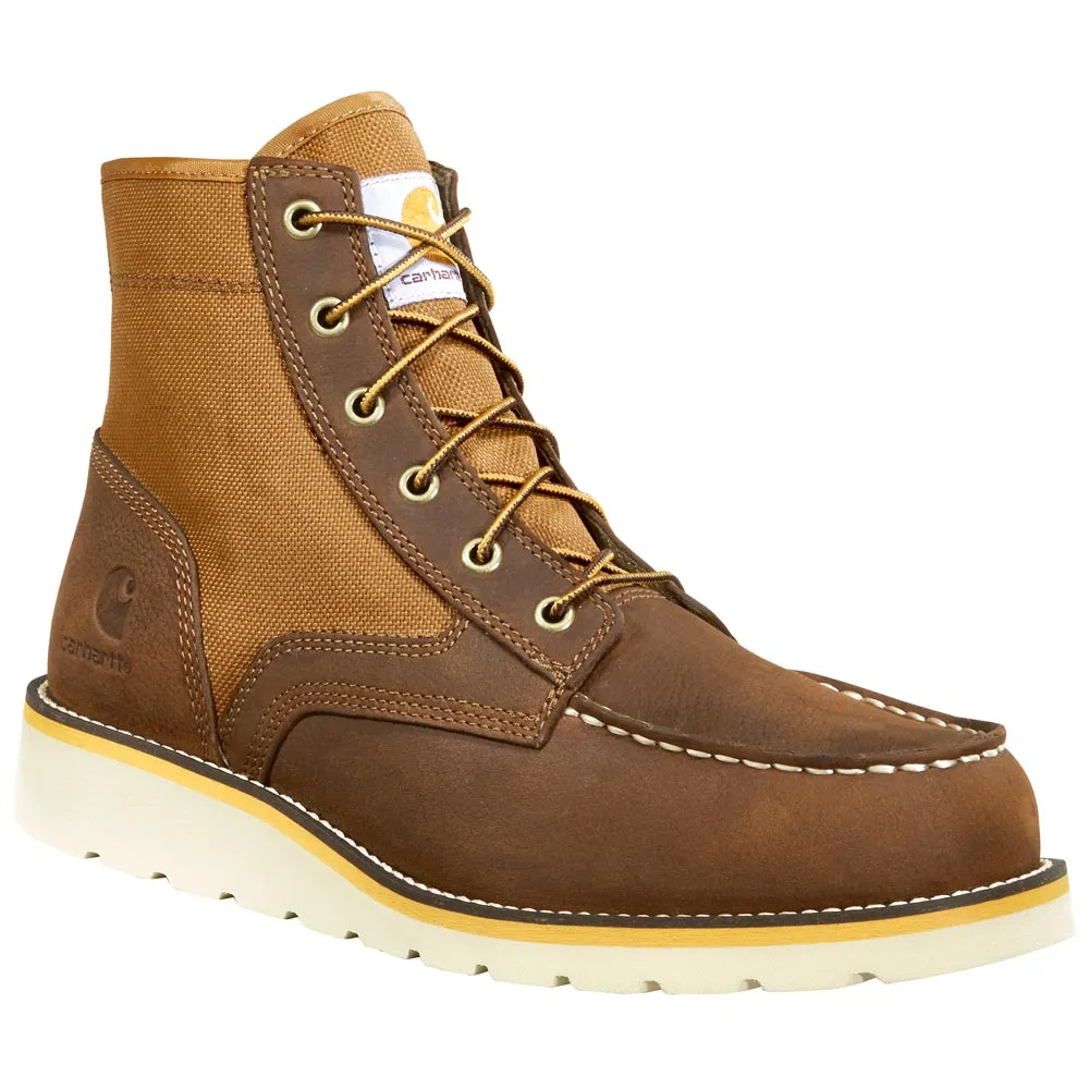 'Carhartt' Men's 6" Wedge EH Soft Toe - Brown