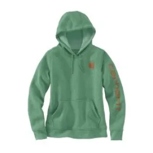 Carhartt&#x20;102791&#x20;Hooded&#x20;Sweatshirt&#x20;Clarksburg&#x20;Sleeve&#x20;Logo