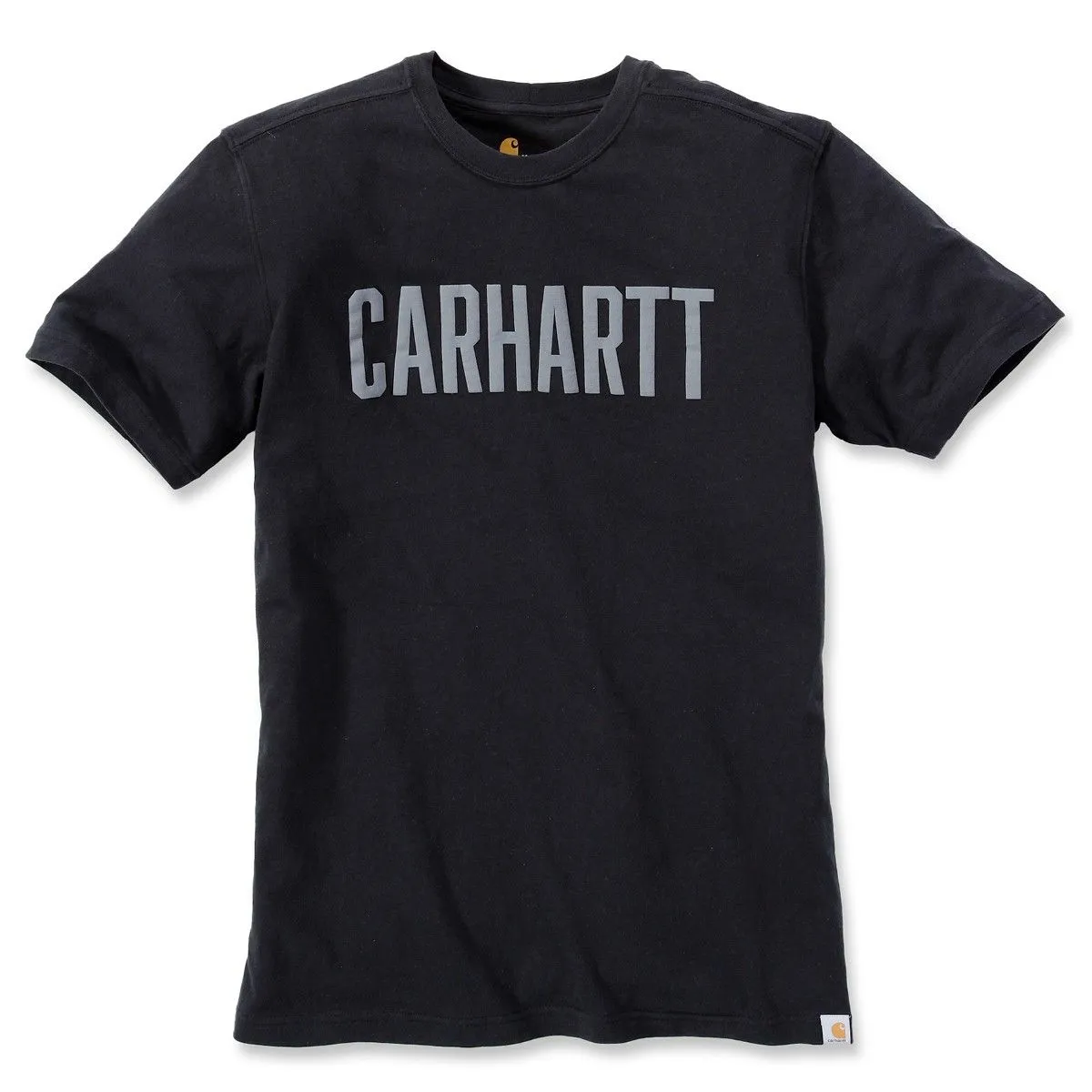 Carhartt&#x20;103203&#x20;Maddock&#x20;Graphic&#x20;Block&#x20;Logo&#x20;s&#x2F;s&#x20;T-Shirt&#x20;-&#x20;Black