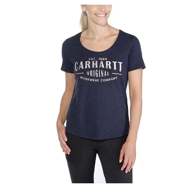 Carhartt&#x20;103589&#x20;Lockhart&#x20;Graphic&#x20;s&#x2F;s&#x20;Scoop&#x20;Neck&#x20;T-Shirt&#x20;-&#x20;Brick&#x20;Dust&#x20;Heather