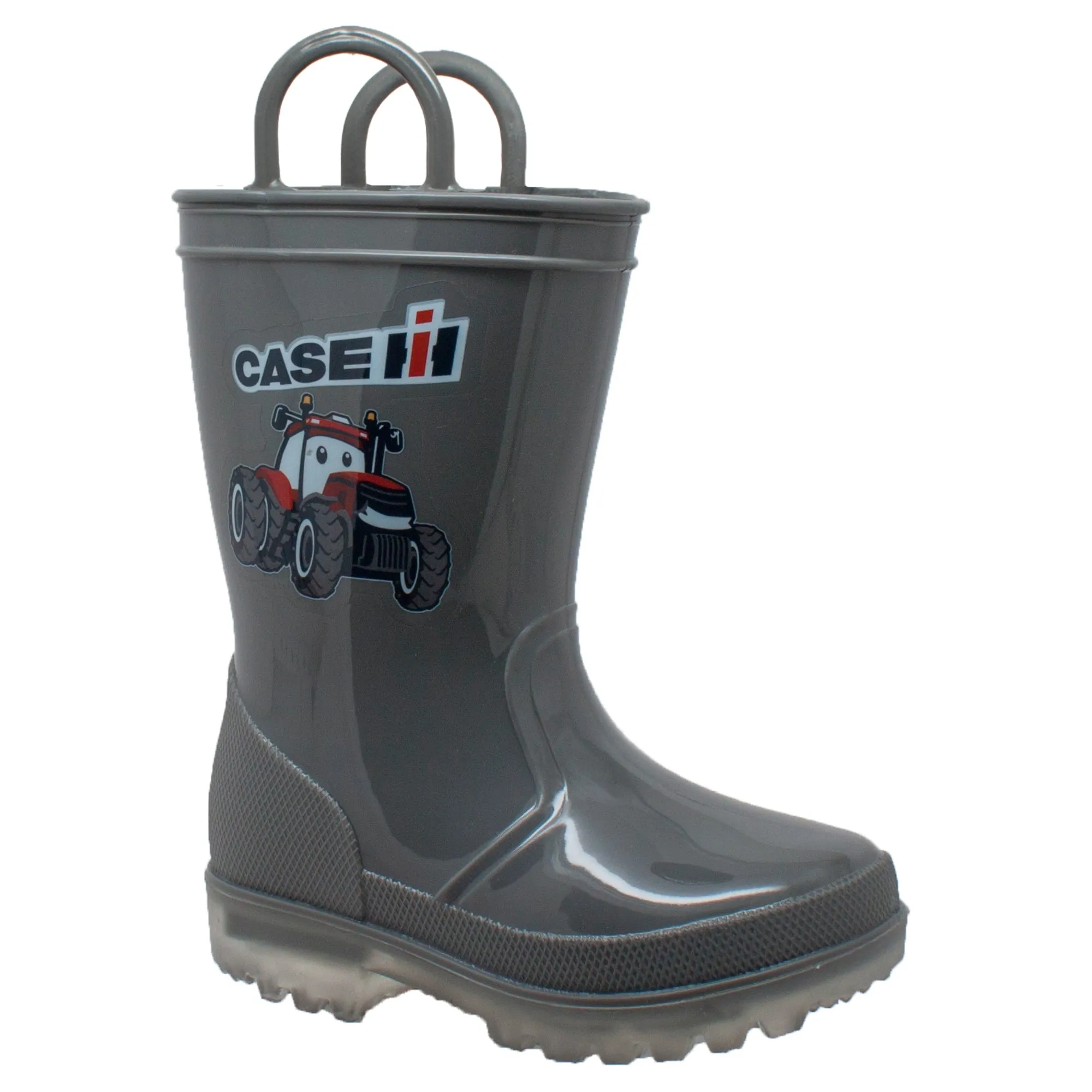 Case IH Toddler Boys Grey PVC Work Boots