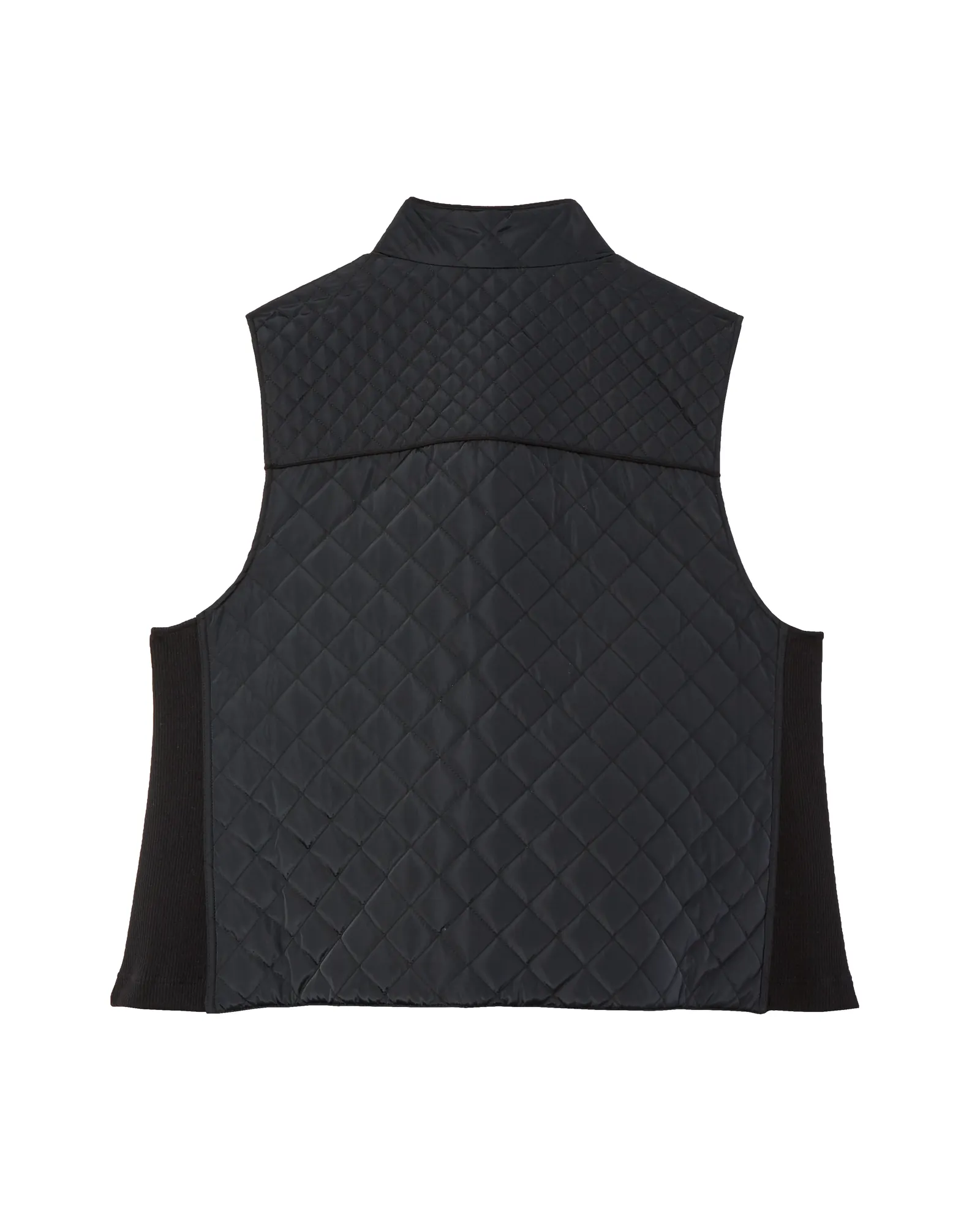 Cassandra Quilted Vest | Black