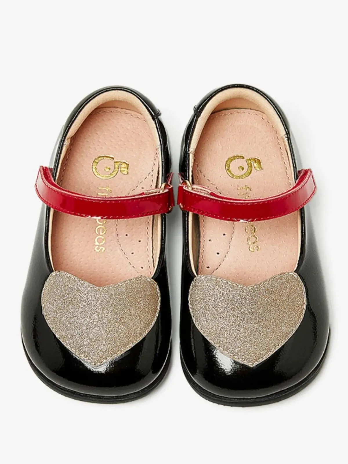 Charming Day Heart Toe Mary Jane Shoes By Liv And Mia