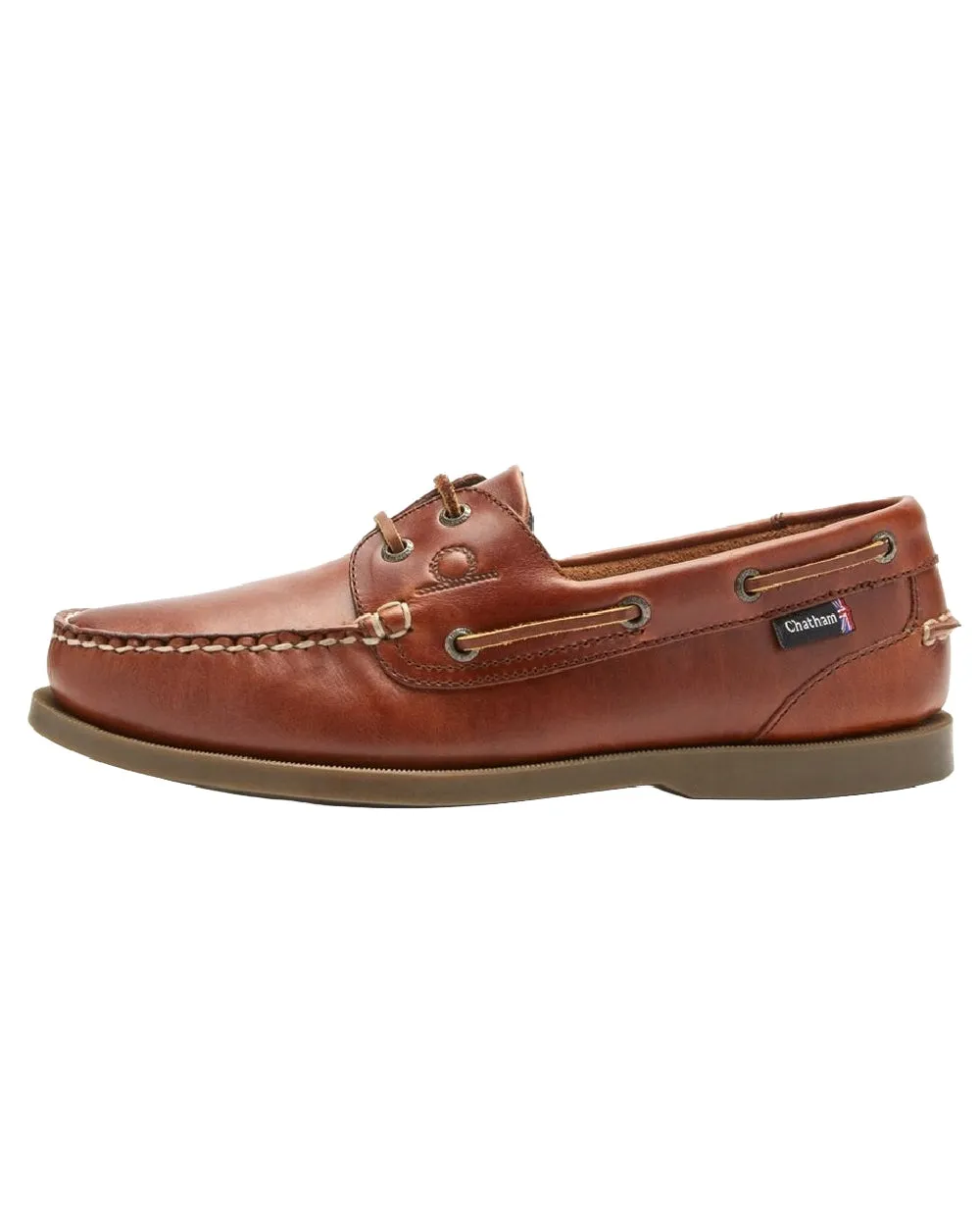 Chatham Mens The Deck II G2 Premium Leather Boat Shoes