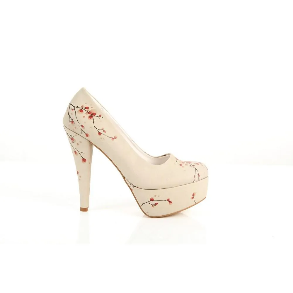 Cherry Blossom Heel Shoes PLT2008