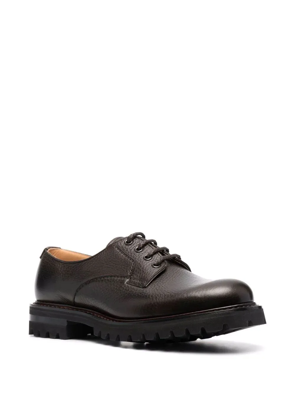 Chester 2 lace-up shoes in dark brown leather