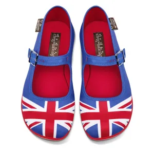 Chocolaticas® UNION JACK Mary Jane Flat