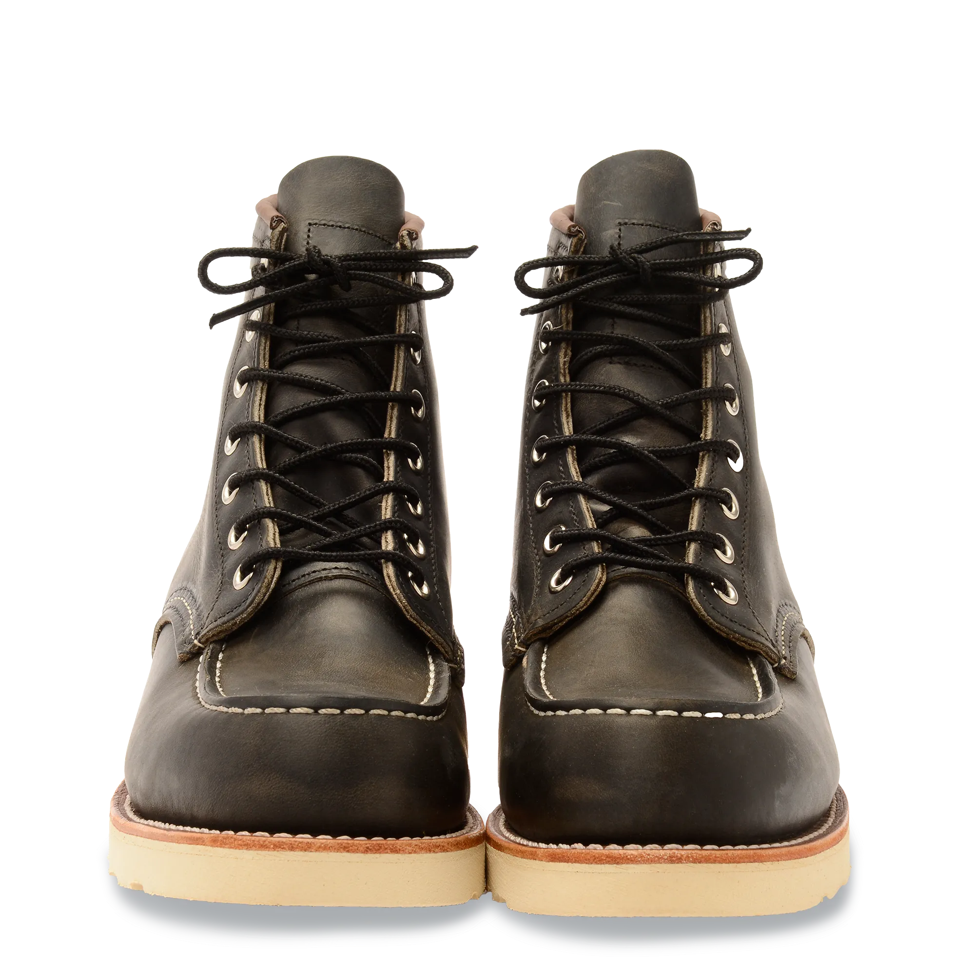 Classic Moc Toe Boots 8890 - Charcoal Rough & Tough