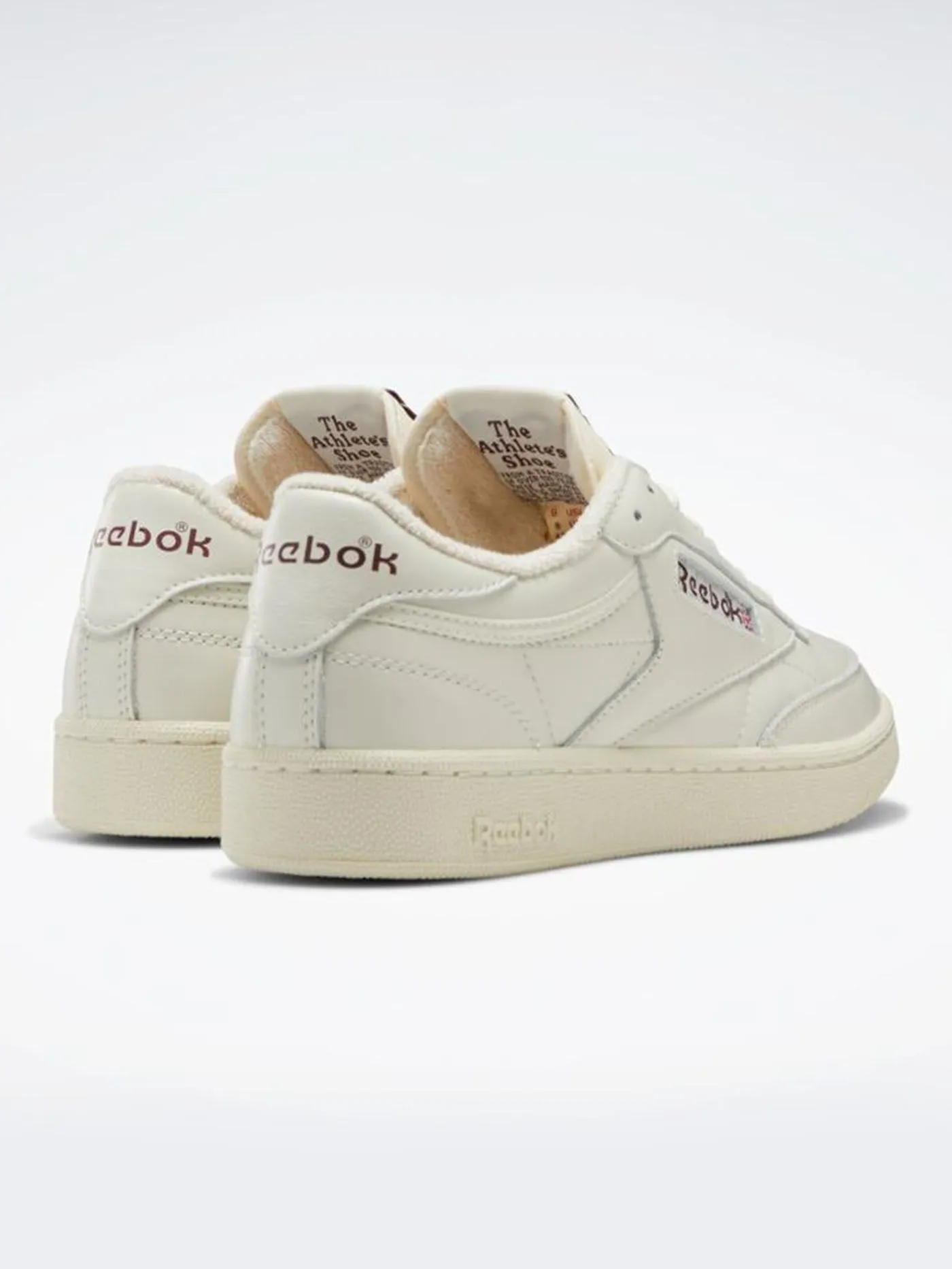 Club C 85 Vintage Chalk/Alabaster/Maroon Shoes