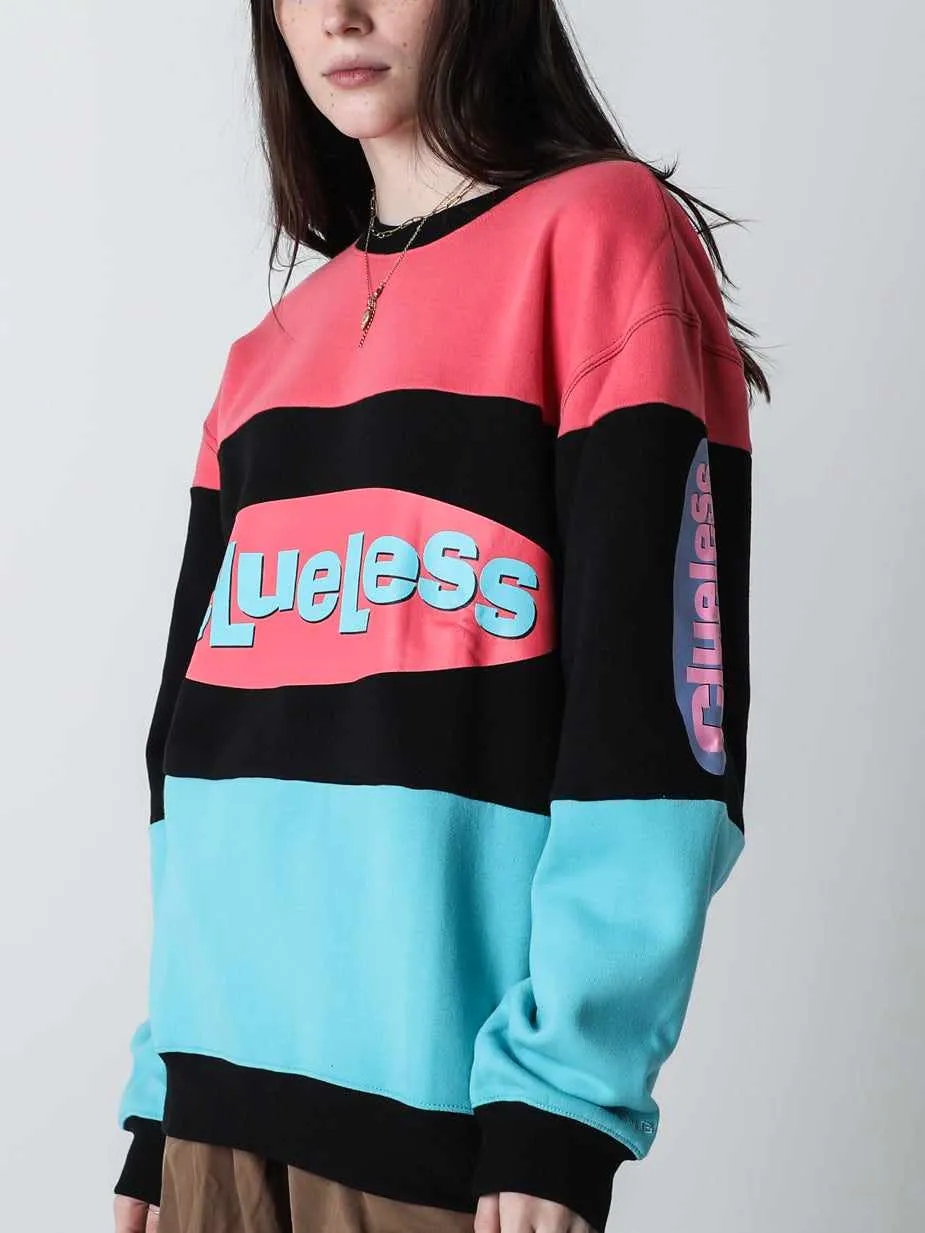 Colorblock Crew Neck Sweatshirt