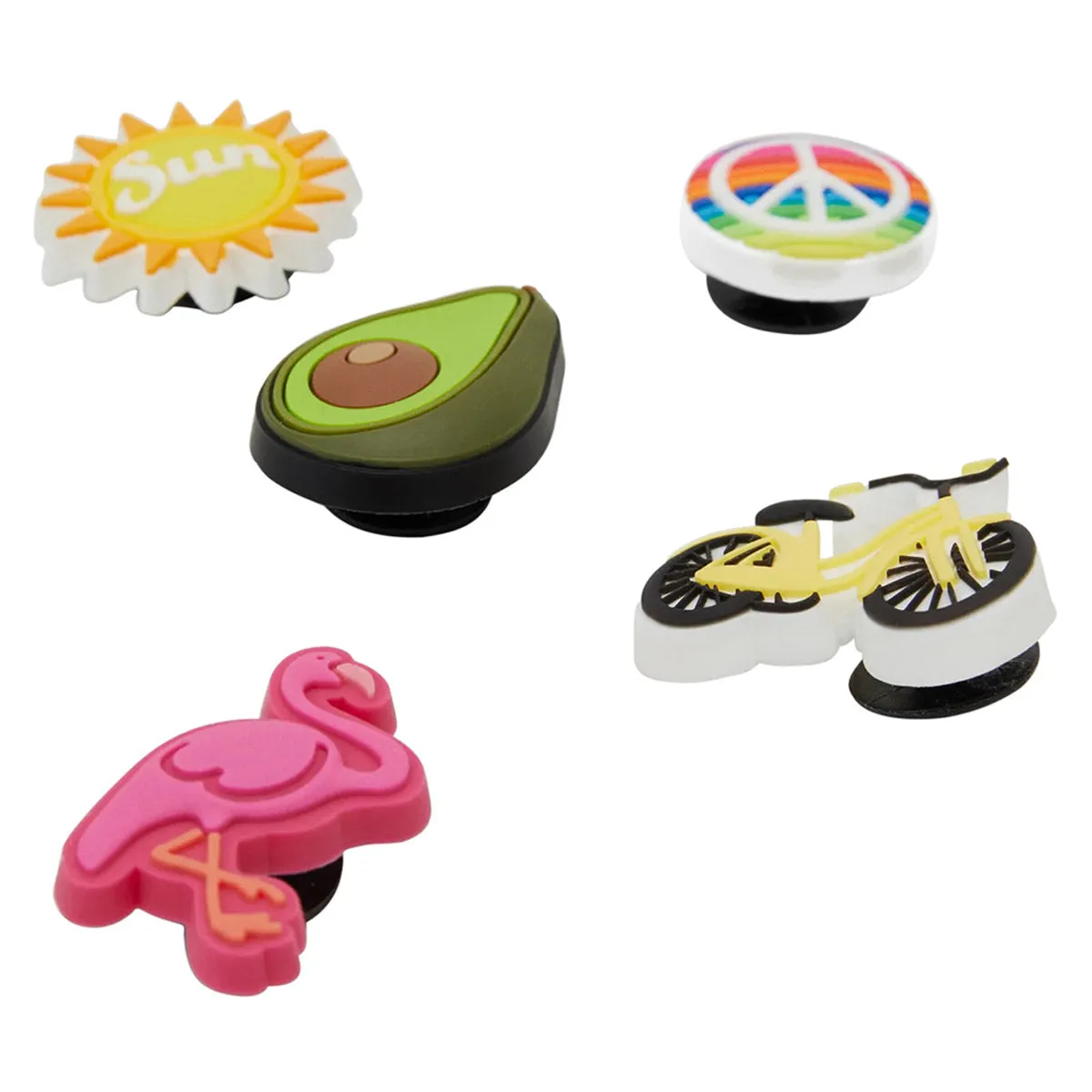 CROCS JIBBITZ SUNNY DAYS 5 PACK