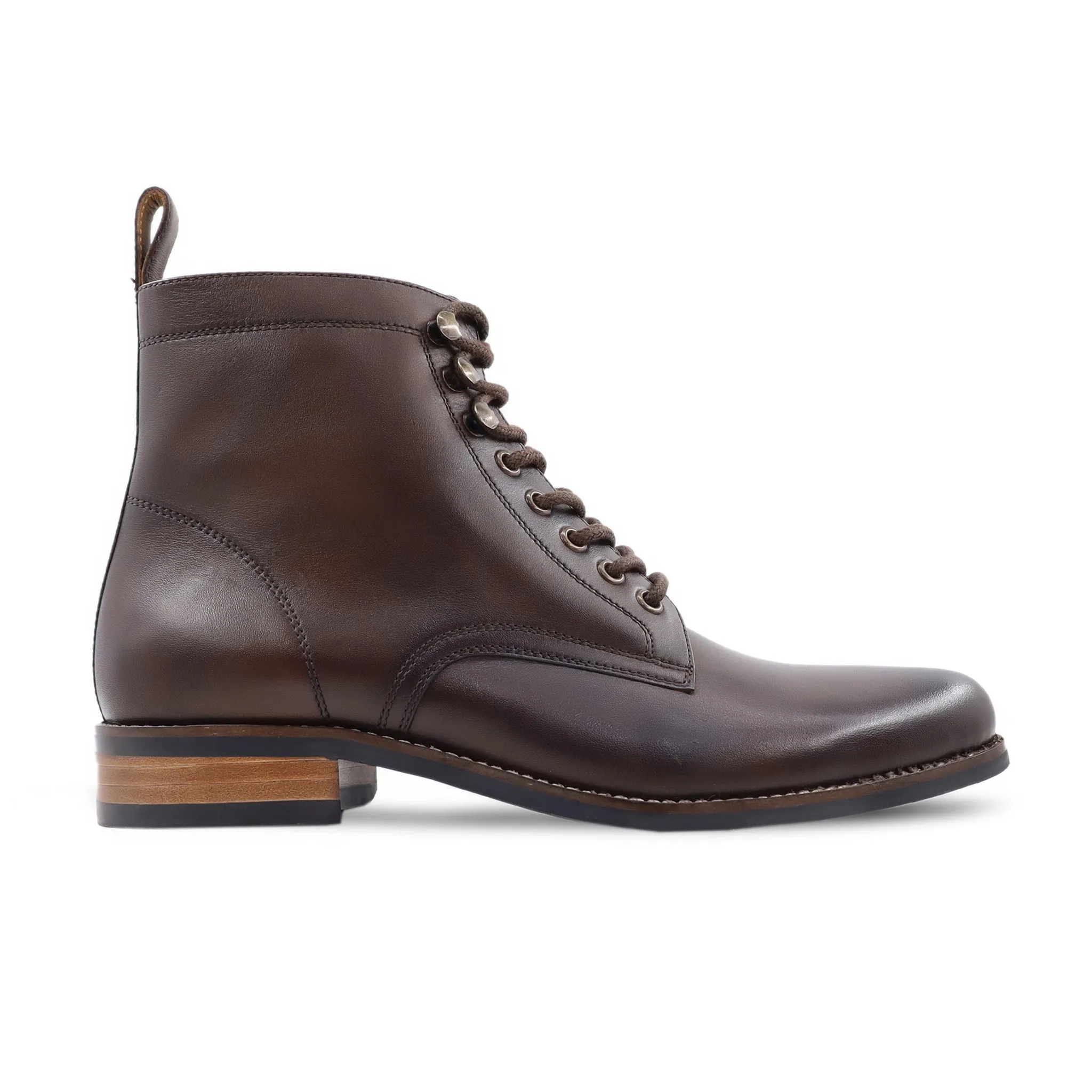 Dallas - Men's Brown Calf Leather Boot