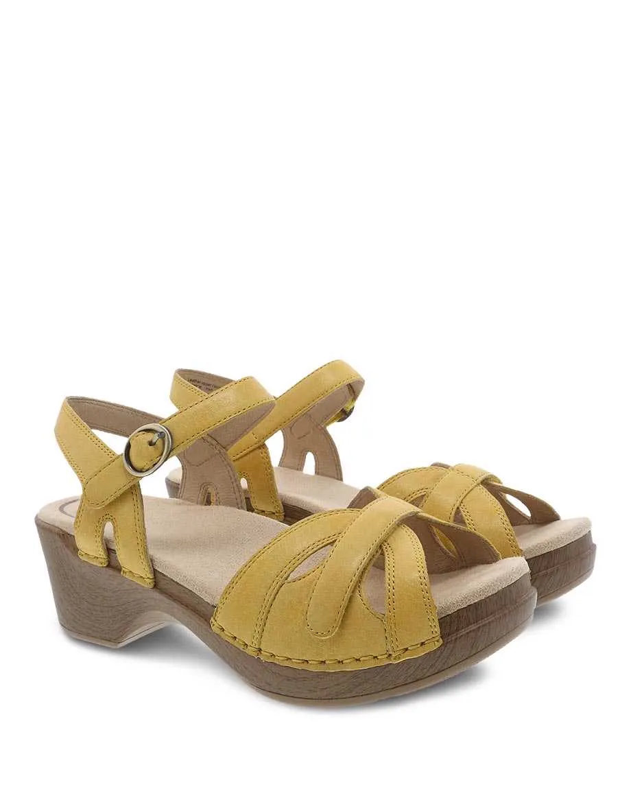 'Dansko' Women's Season - Yellow Milled