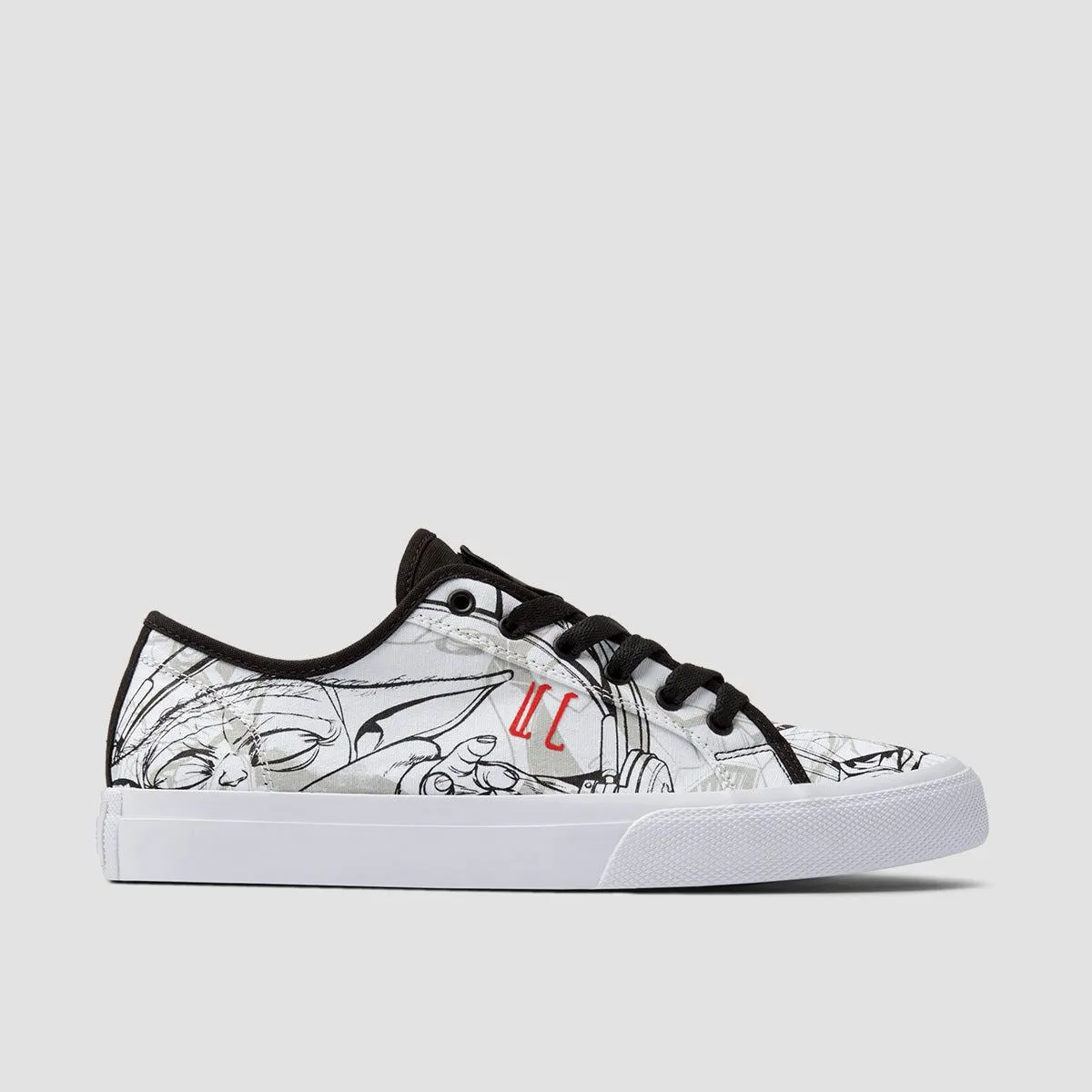 DC X Star Wars Manual Shoes - White/Black