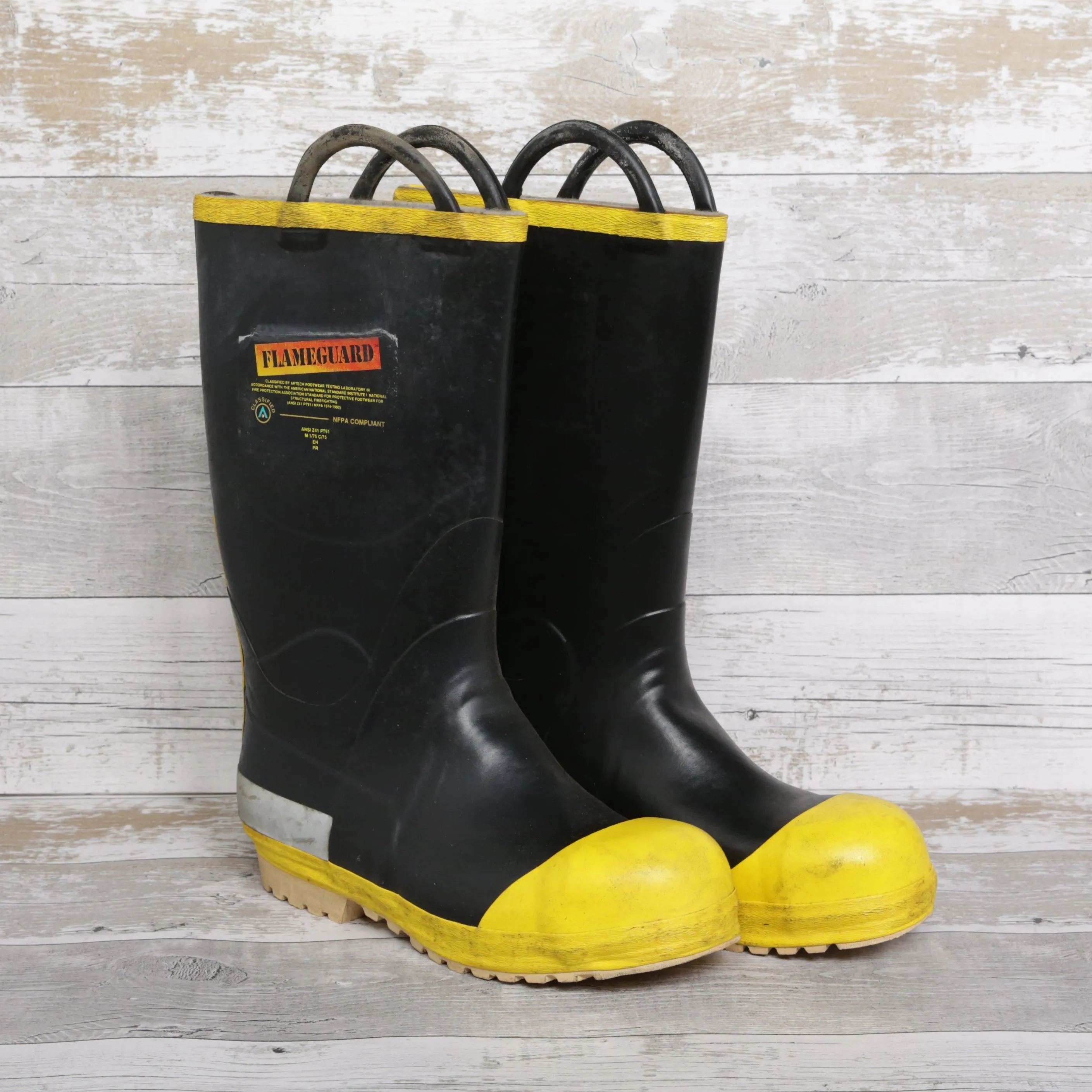 De-Branded Flameguard Safety Wellington Boots UK13