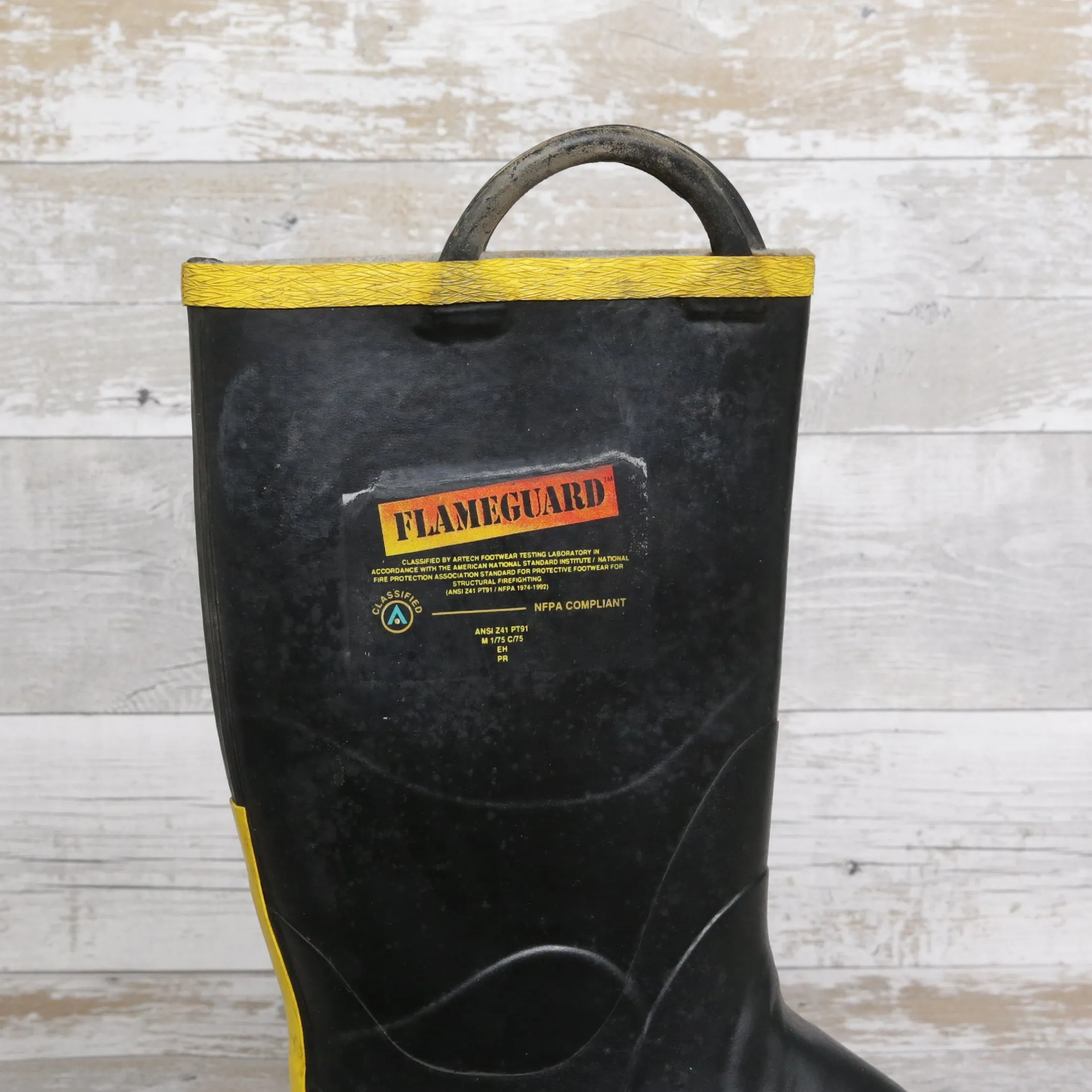 De-Branded Flameguard Safety Wellington Boots UK13