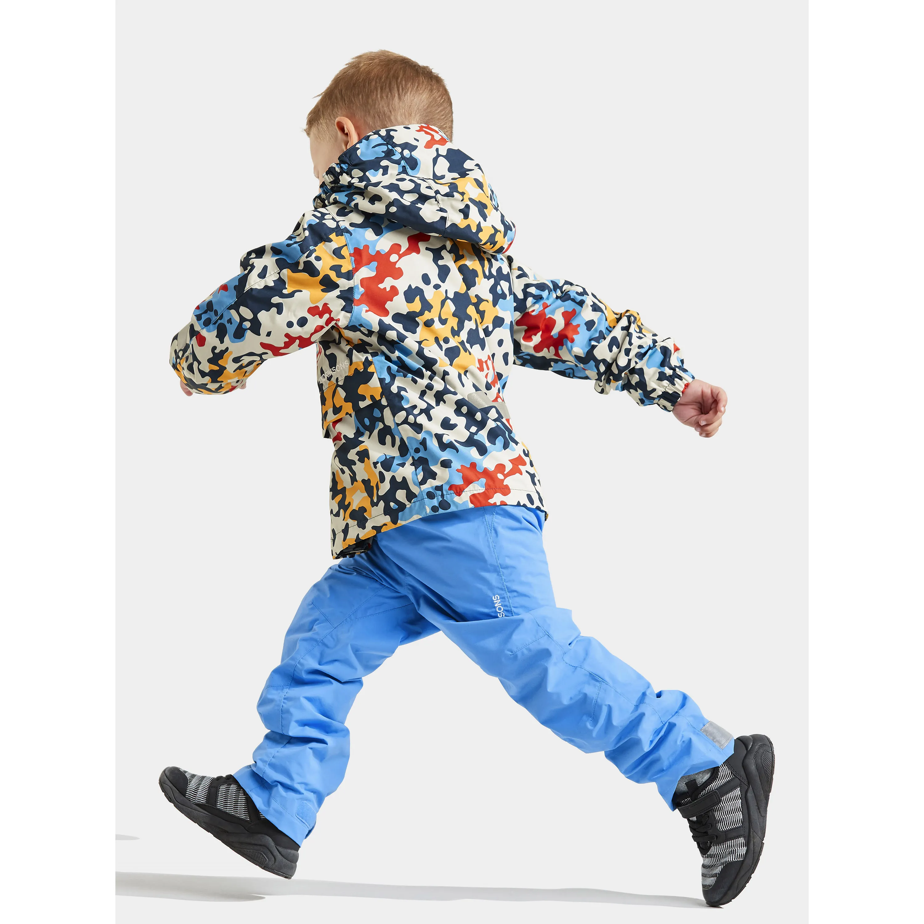 Didriksons Kids&#x27; Droppen Printed Jacket 2 Multi Algae | Buy Didriksons Kids&#x27; Droppen Printed Jacket 2 Multi Algae here | Outnorth