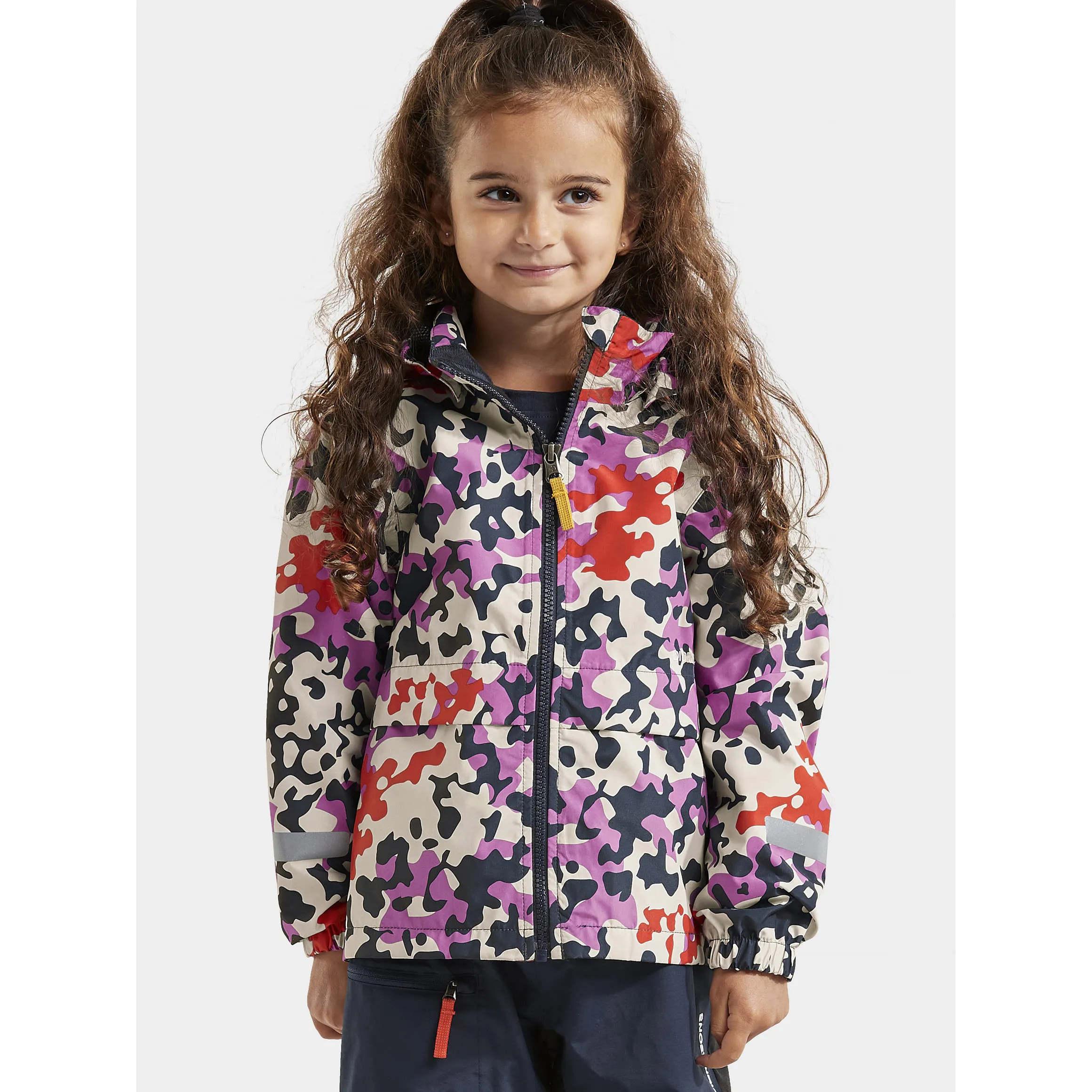 Didriksons Kids&#x27; Droppen Printed Jacket 2 Purple Algae | Buy Didriksons Kids&#x27; Droppen Printed Jacket 2 Purple Algae here | Outnorth