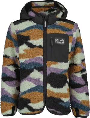 Didriksons Kids&#x27; Exa Printed Full Zip 2 Mountain Flow | Buy Didriksons Kids&#x27; Exa Printed Full Zip 2 Mountain Flow here | Outnorth