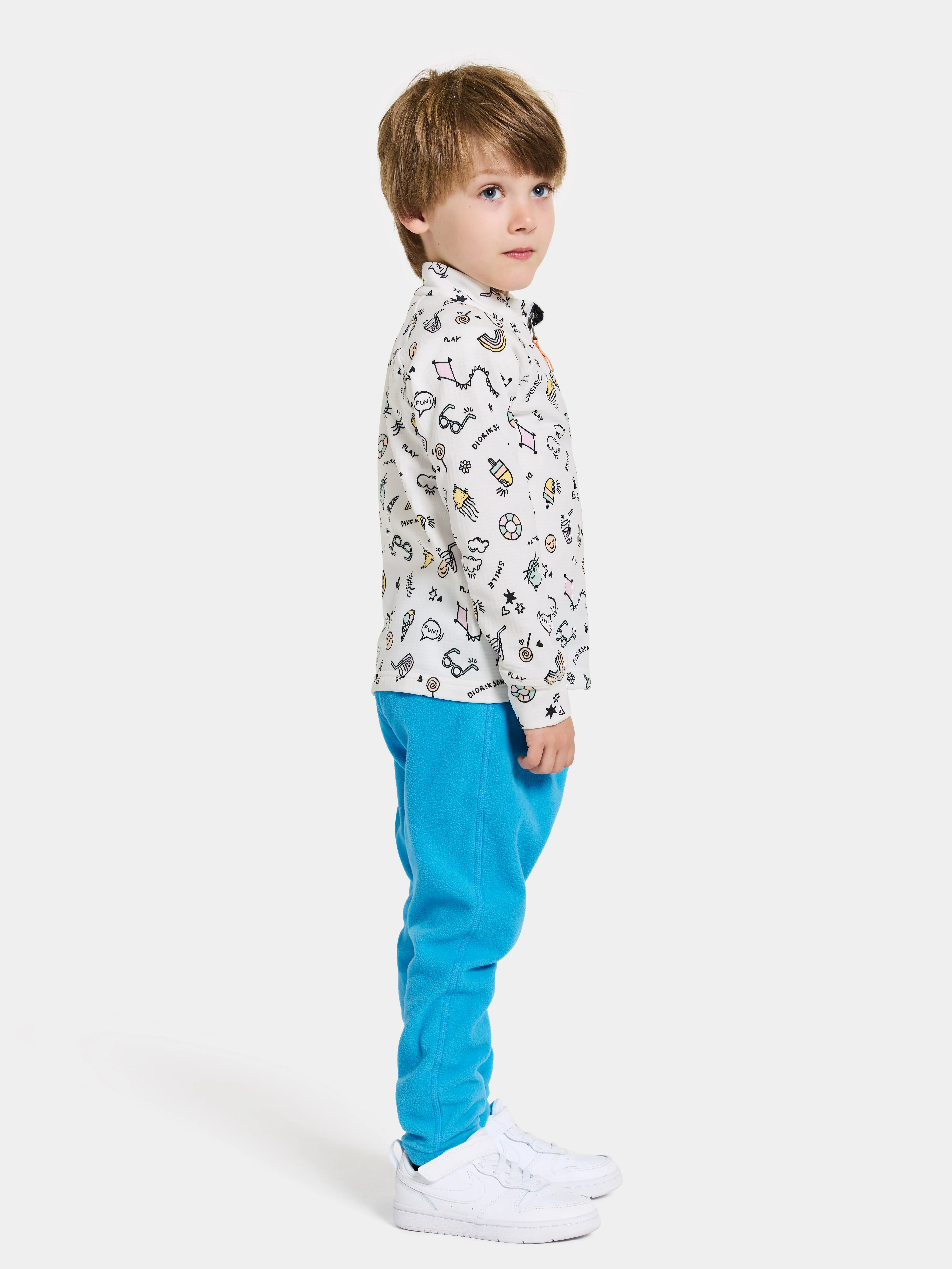 Didriksons Kids&#x27; Jadis Printed Full Zip Doodle Multi | Buy Didriksons Kids&#x27; Jadis Printed Full Zip Doodle Multi here | Outnorth