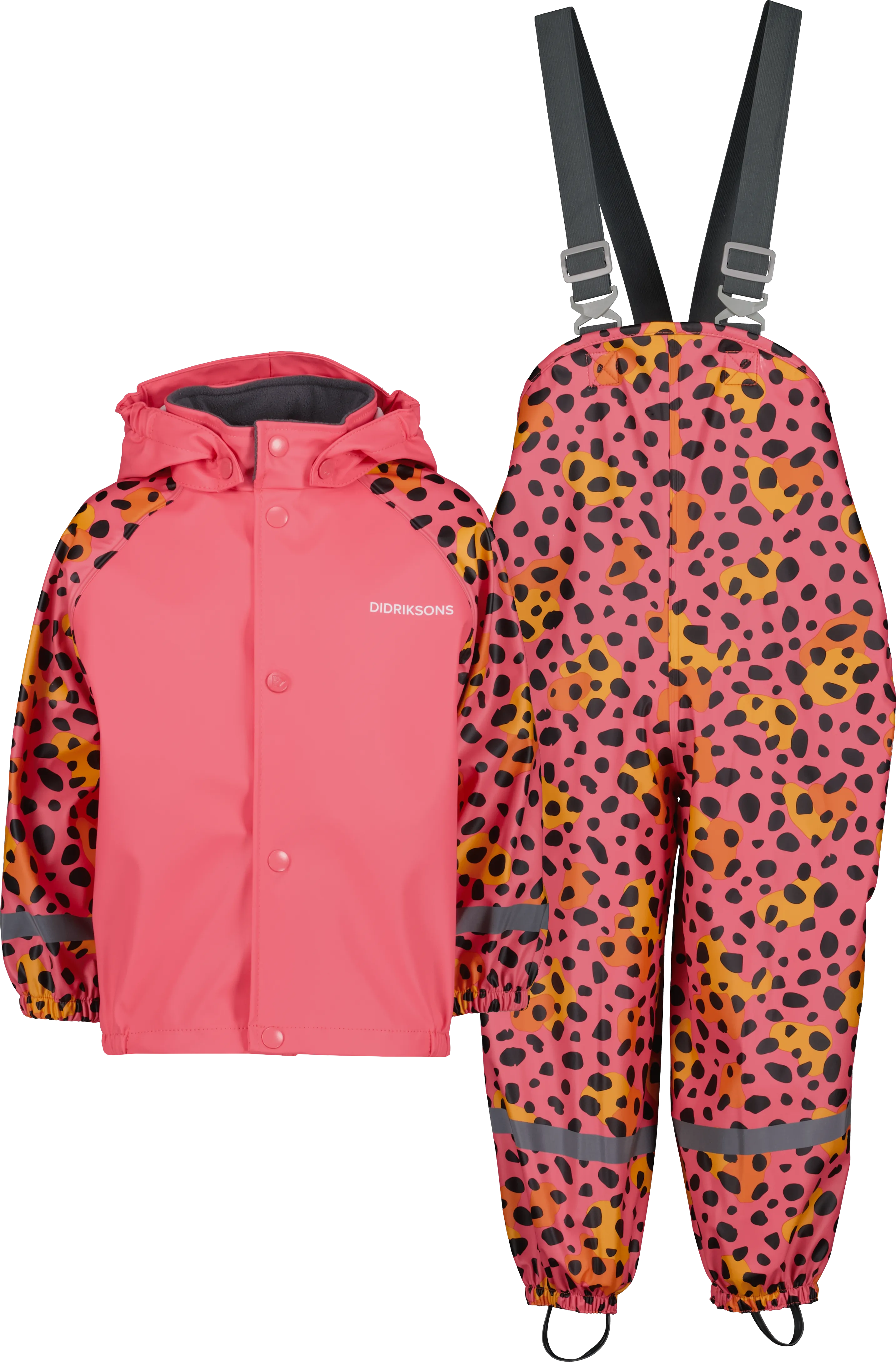 Didriksons Kids&#x27; Slaskeman Printed Set 6 Wild Dot Pink | Buy Didriksons Kids&#x27; Slaskeman Printed Set 6 Wild Dot Pink here | Outnorth