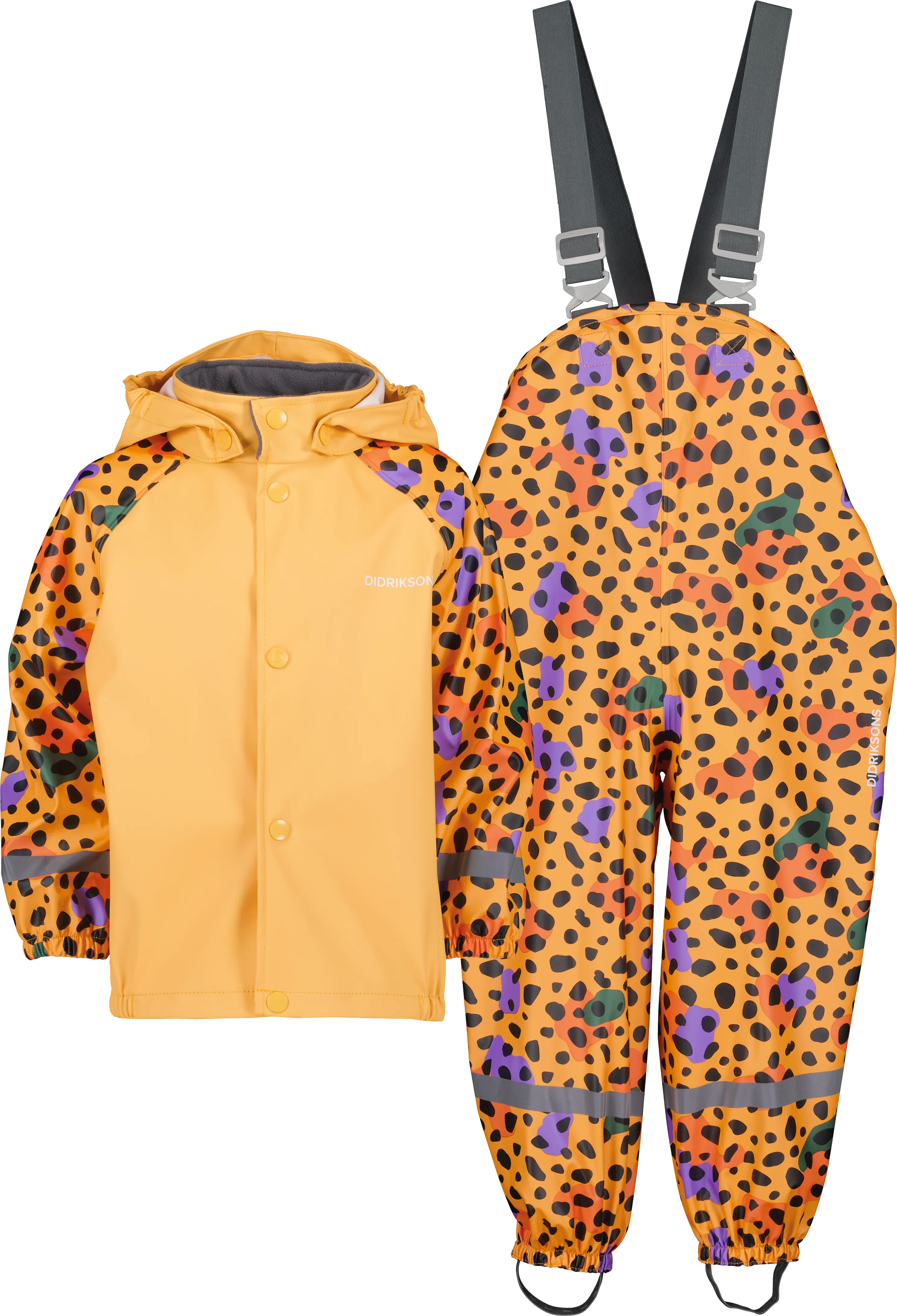 Didriksons Kids&#x27; Slaskeman Printed Set 6 Wild Dot Yellow | Buy Didriksons Kids&#x27; Slaskeman Printed Set 6 Wild Dot Yellow here | Outnorth