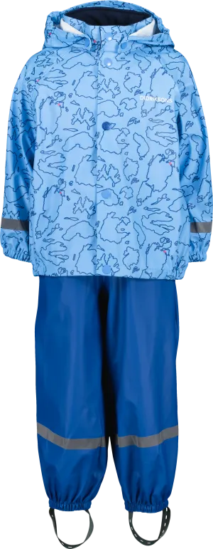 Didriksons Kids&#x27; Slaskeman Printed Set 7 Grundsund Outline/Blue | Buy Didriksons Kids&#x27; Slaskeman Printed Set 7 Grundsund Outline/Blue here | Outnorth