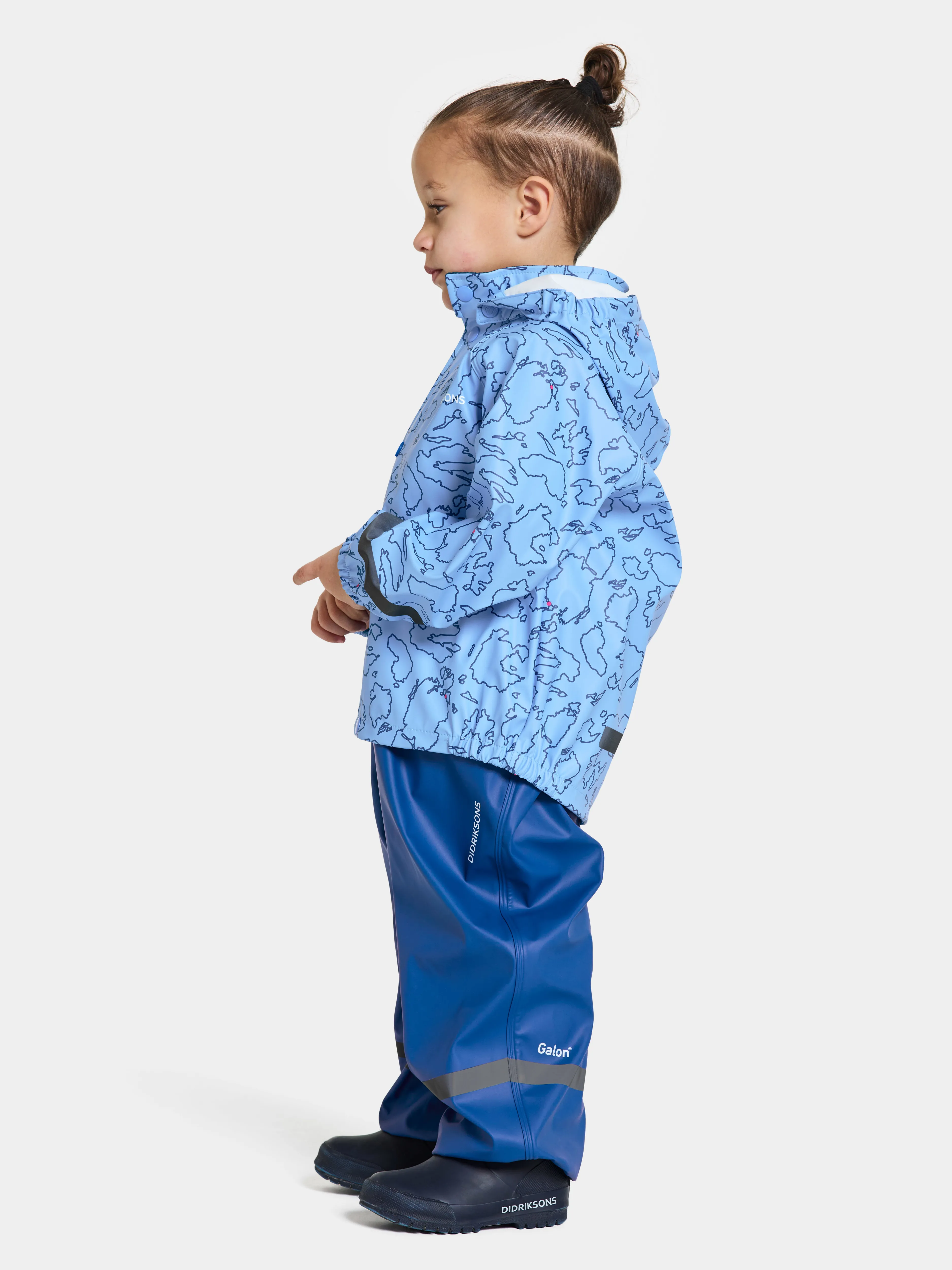 Didriksons Kids&#x27; Slaskeman Printed Set 7 Grundsund Outline/Blue | Buy Didriksons Kids&#x27; Slaskeman Printed Set 7 Grundsund Outline/Blue here | Outnorth