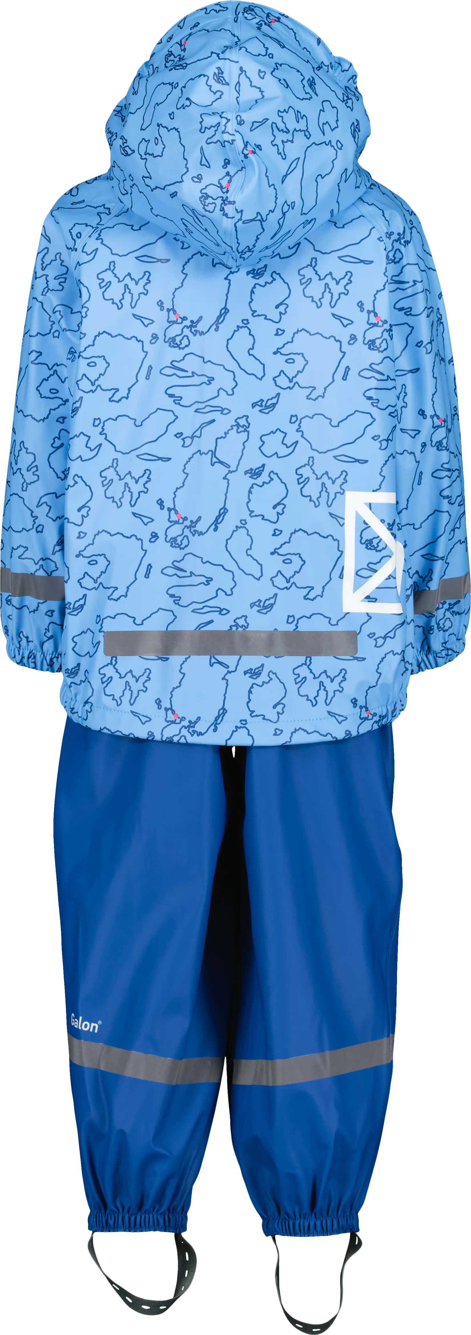 Didriksons Kids&#x27; Slaskeman Printed Set 7 Grundsund Outline/Blue | Buy Didriksons Kids&#x27; Slaskeman Printed Set 7 Grundsund Outline/Blue here | Outnorth