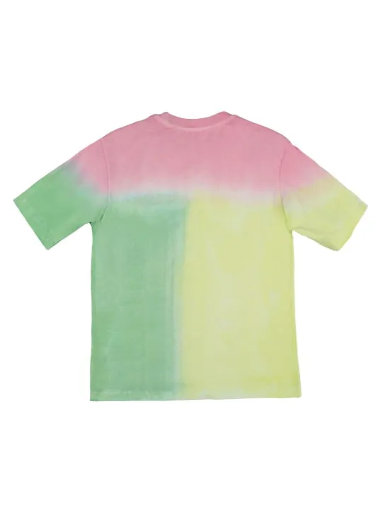 Diesel Kids   Color block cotton jersey t-shirt 