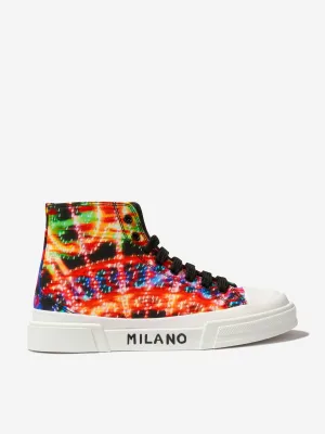 Dolce & Gabbana Boys Illuminations High Top Trainers