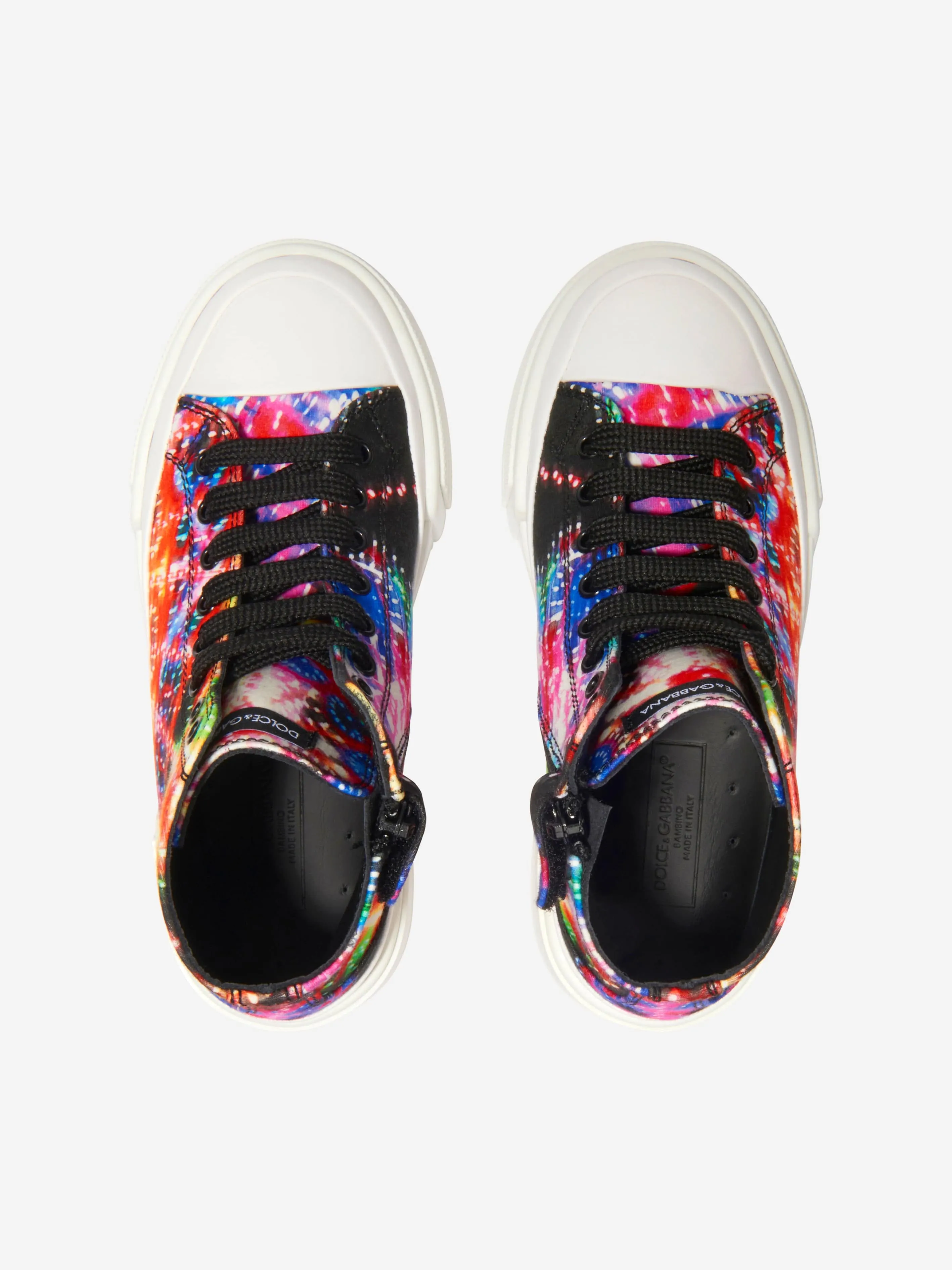 Dolce & Gabbana Boys Illuminations High Top Trainers