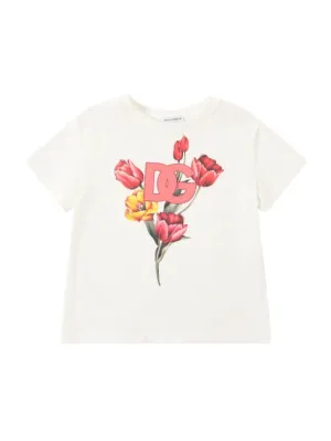 Dolce&amp;Gabbana   Printed cotton jersey t-shirt 