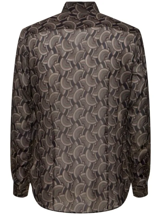 Dries Van Noten   Celdon printed tech shirt 