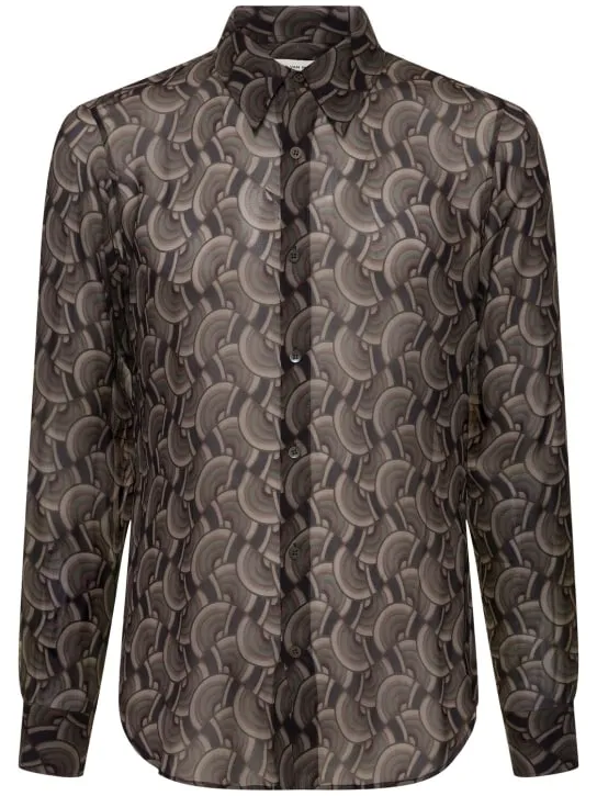 Dries Van Noten   Celdon printed tech shirt 