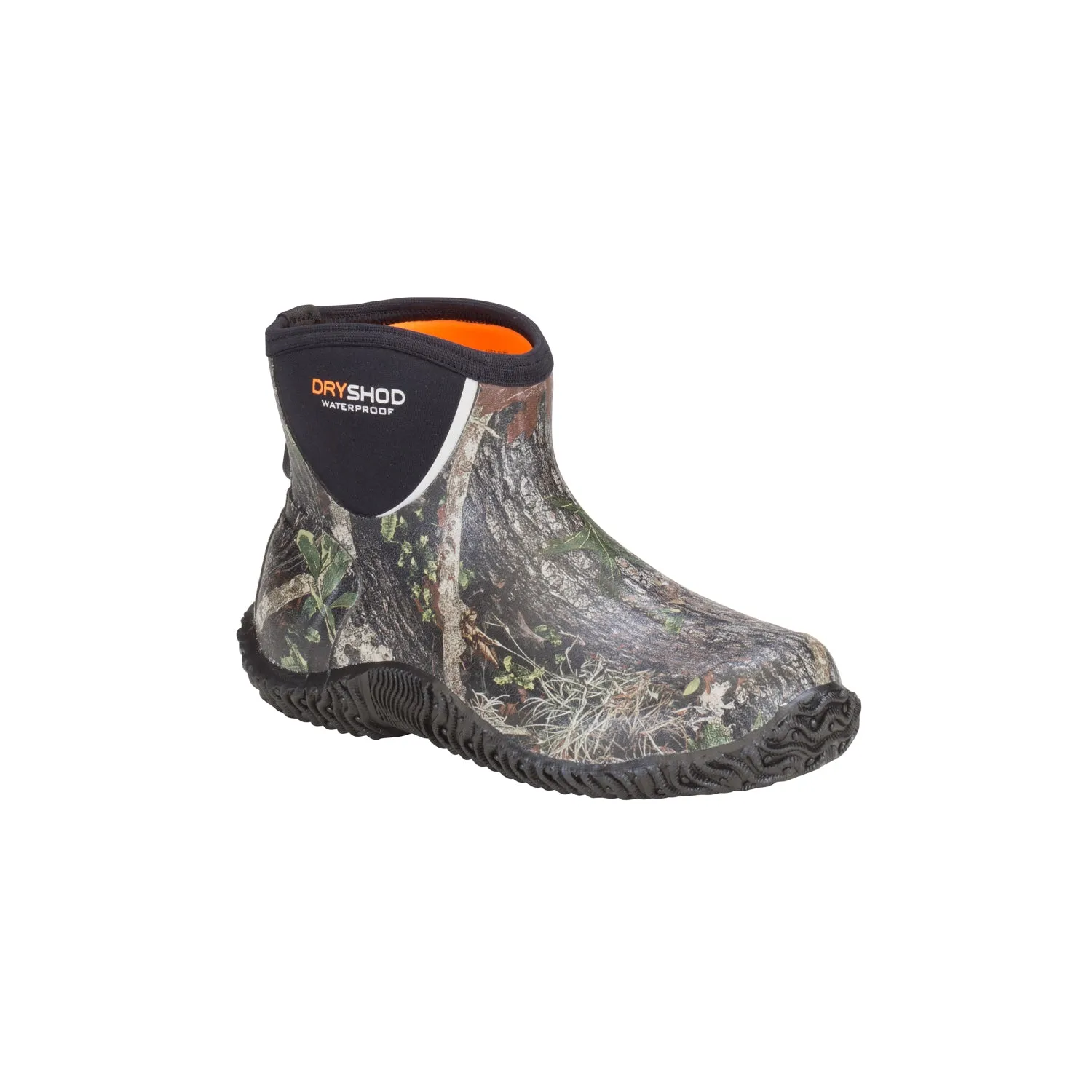 Dryshod Mens Legend Camp Camo/Black Rubber Work Boots