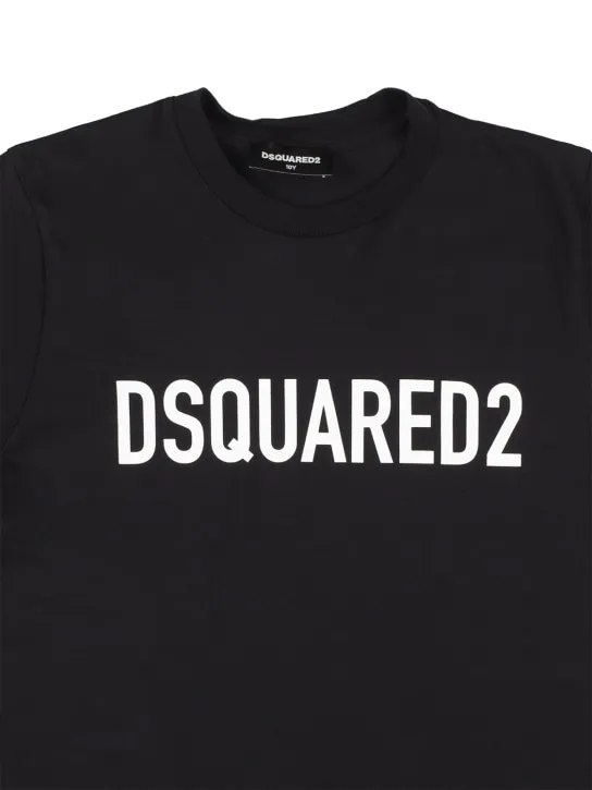 Dsquared2   Cotton jersey t-shirt w/ logo 