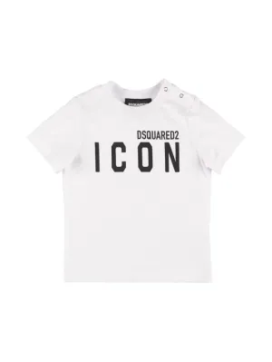 Dsquared2   Logo print cotton jersey t-shirt 