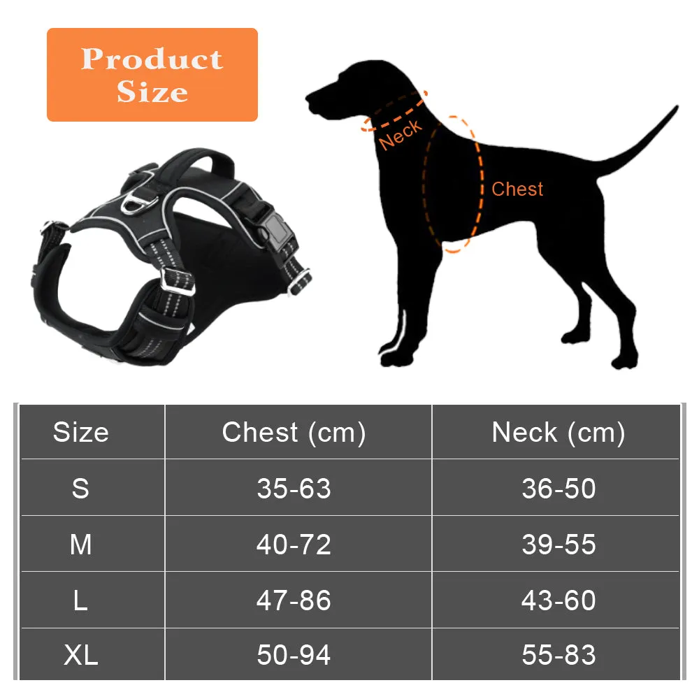 Durable Reflective Harness (No Pull)