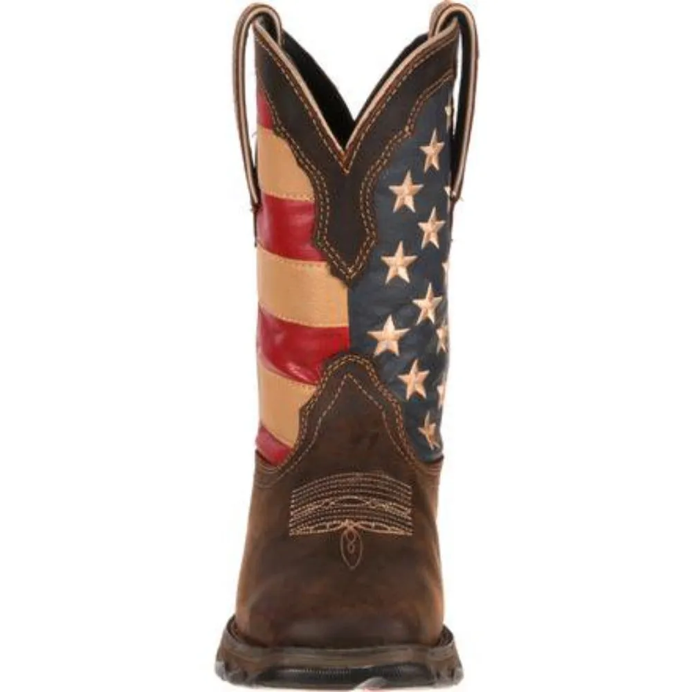 Durango Ladies Patriotic Pull-On Western Flag Boots RD4414