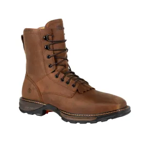 Durango Maverick Xp Men's Steel Toe Waterproof Lacer Work Boots Ddb0267 In Russet