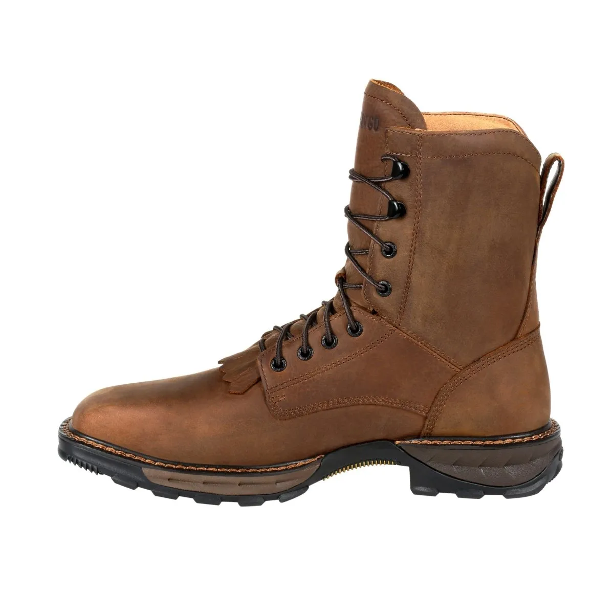 Durango Maverick Xp Men's Steel Toe Waterproof Lacer Work Boots Ddb0267 In Russet