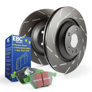 EBC Brakes S2KR2316 S2 Kits Greenstuff 2000 and USR Rotors